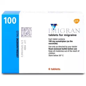 Imigran 100 mg Tablet 6pcs