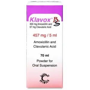 Klavox 457 mg Suspension 70 ml