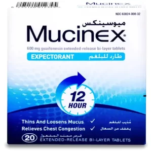 Mucinex Tablet 600 mg 20pcs