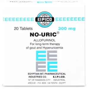No-Uric 300 mg Tablet 20pcs