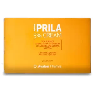 Prila 5% Cream 5pcs 5 gm