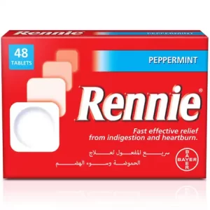 Rennie Fast & Effective Antacids chewable tab 48