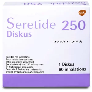 Seretide 250 Mcg Diskus 60 inhalations