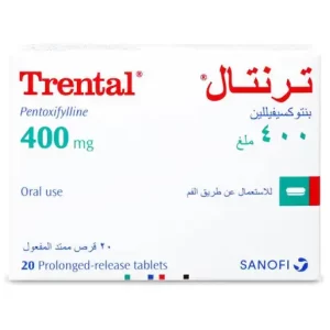 Trental 400 mg Tablet 20pcs