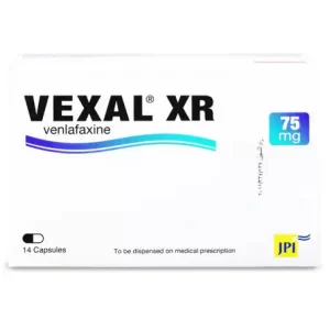 Vexal XR 75mg Capsules 14