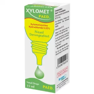 Xylomet 0.05% Nasal Drop 15 ml Children